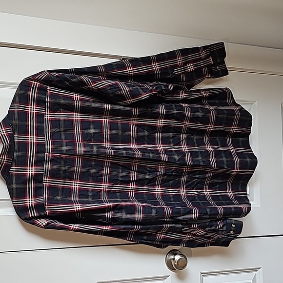 Brooks Brothers 100% Supima Madison Cotton Plaid Button Down in Men's Large EUC - Picture 4 of 6